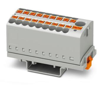 PTFIX 6/18X2,5-NS35 GY- 接線板